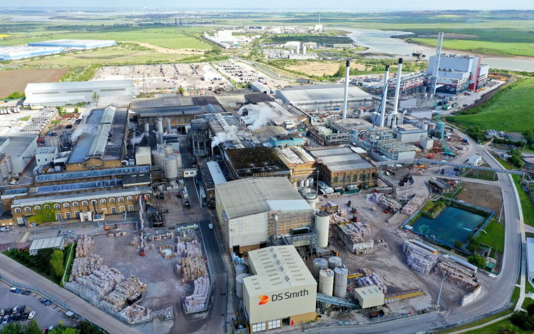 DS Smith boosts efficiency at Kemsley paper mill